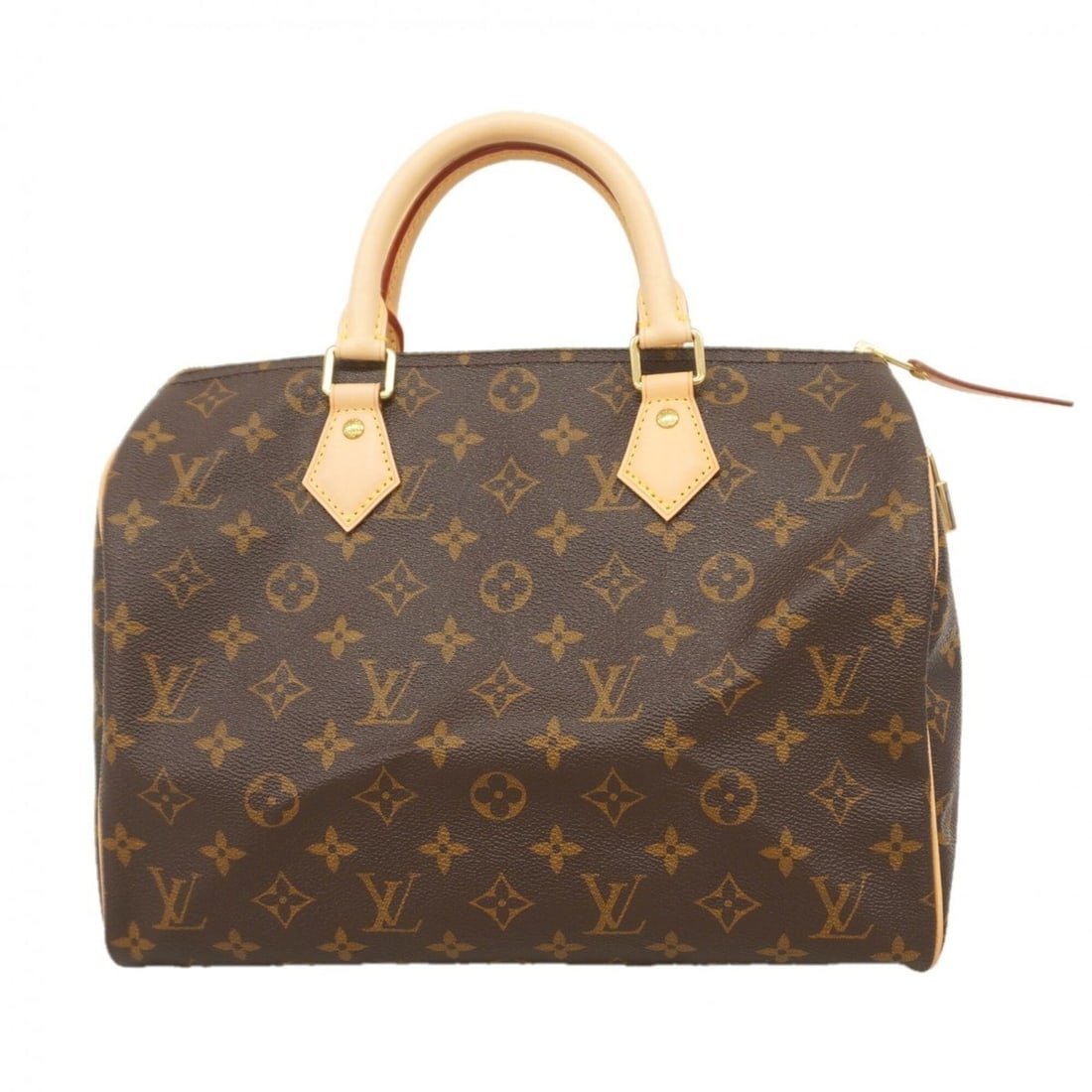 Louis Vuitton Monogram Speedy 30 Handbag M41108 Brown Women's (1 of 12)