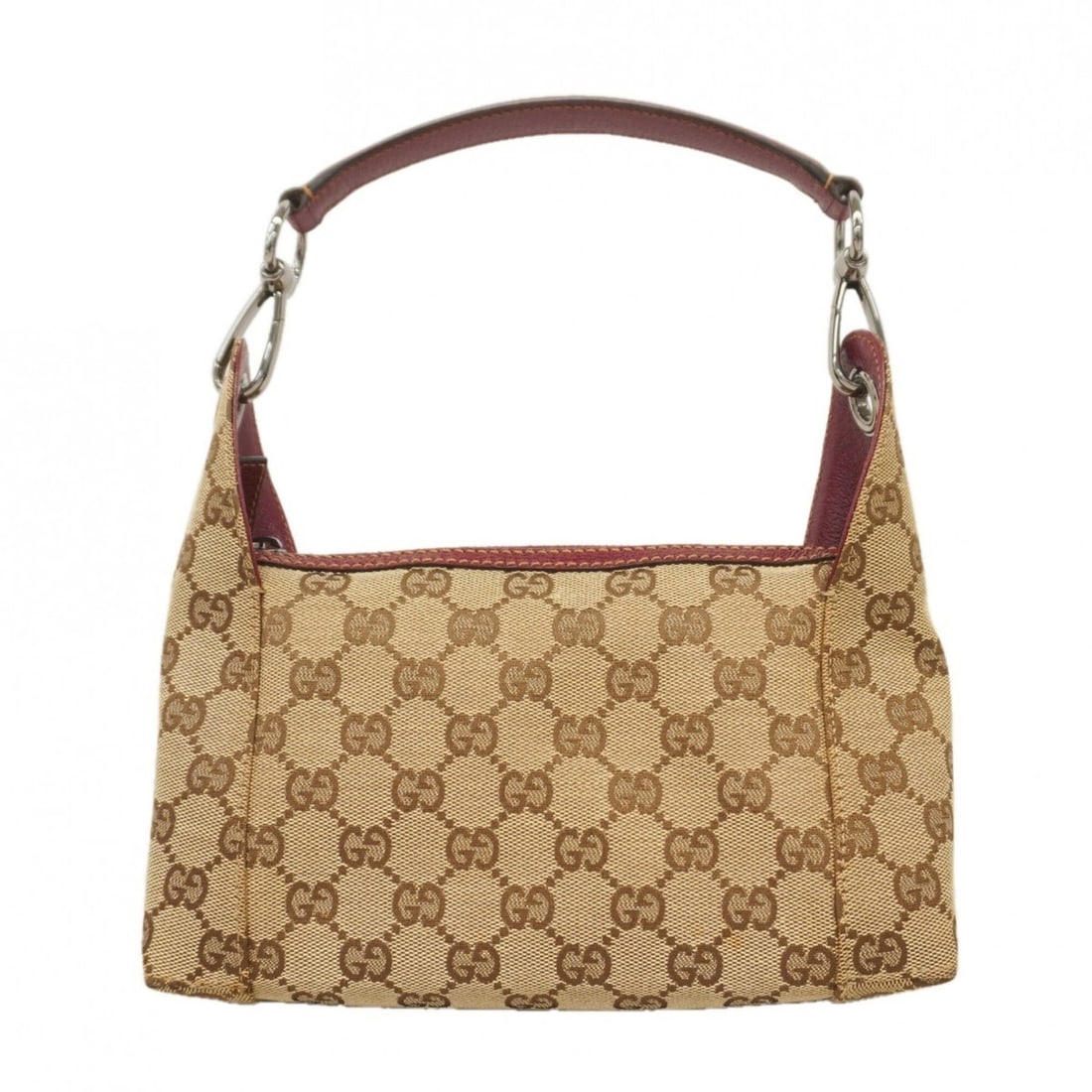 Gucci GG Canvas Handbag 113024 Beige Women's (1 of 11)