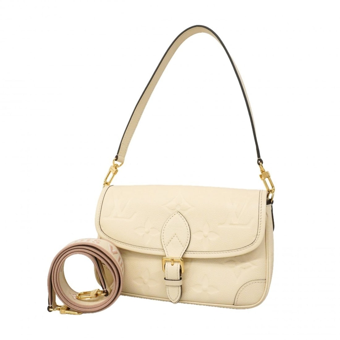 Louis Vuitton Monogram Empreinte Diane Shoulder Bag M46388 Cream Ladies (1 of 13)