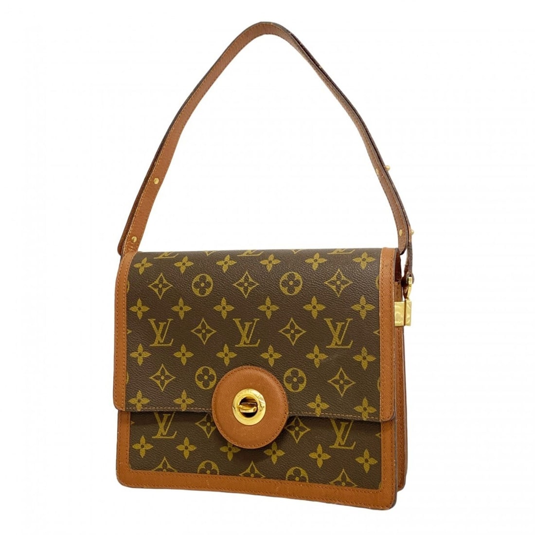 Louis Vuitton Monogram Raspail Shoulder Bag M51372 Brown Women's: --- Catalog ---Category: SizeSize (HxWxD): 21.5cm x 25cm x 7cm / 8.46'' x 9.84'' x 2.75''Category: DesignType: Shoulder bagColor: BrownGender: WomenCategory: GeneralMPN: M51372Brand: Louis Vuitton--- 