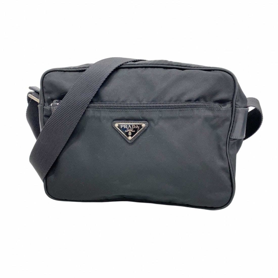 Prada Tessuto Nylon Shoulder Bag, Black, Women's (1 of 14)