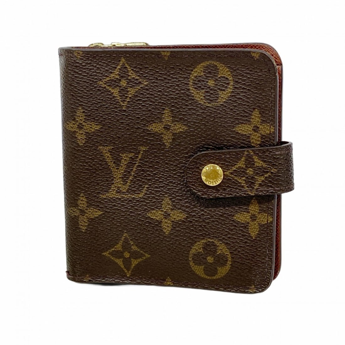 Louis Vuitton Monogram Compact Zip Wallet M61667 Brown Women's: --- Catalog ---Category: SizeSize (HxWxD): 11cm x 10cm x 3cm / 4.33'' x 3.93'' x 1.18''Category: DesignType: Wallet (bi-fold)Color: BrownGender: WomenCategory: GeneralMPN: M61667Brand: Louis Vuitton--