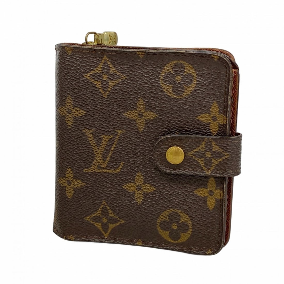 Louis Vuitton Monogram Compact Zip Wallet M61667 Brown Women's: --- Catalog ---Category: SizeSize (HxWxD): 11cm x 10cm x 3cm / 4.33'' x 3.93'' x 1.18''Category: DesignType: Wallet (bi-fold)Color: BrownGender: WomenCategory: GeneralMPN: M61667Brand: Louis Vuitton--