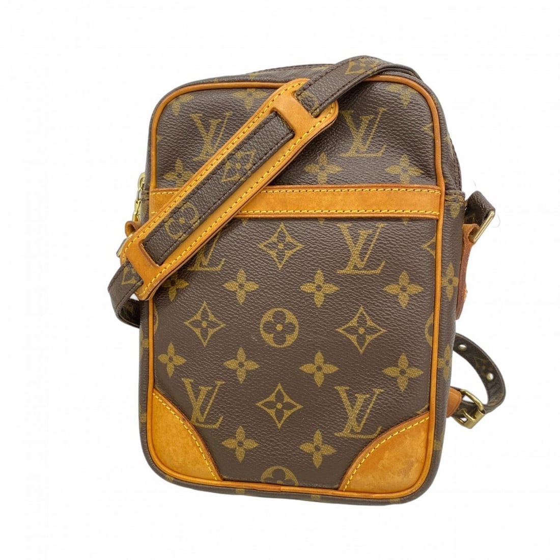 Louis Vuitton Monogram Danube Shoulder Bag M45266 Brown Women's: --- Catalog ---Category: SizeSize (HxWxD): 21cm x 15cm x 4.5cm / 8.26'' x 5.9'' x 1.77''Category: DesignType: Shoulder bagColor: BrownGender: WomenCategory: GeneralMPN: M45266Brand: Louis Vuitton--- I