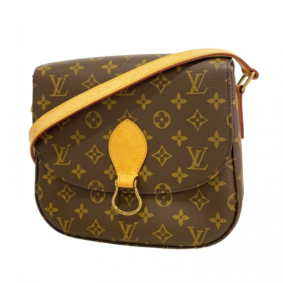 Louis Vuitton Monogram Saint Cloud GM Shoulder Bag M51242 Brown Women's: --- Catalog ---Category: SizeSize (HxWxD): 24cm x 25cm x 7cm / 9.44'' x 9.84'' x 2.75''Category: DesignType: Shoulder bagColor: BrownGender: WomenCategory: GeneralMPN: M51242Brand: Louis Vuitton--- It