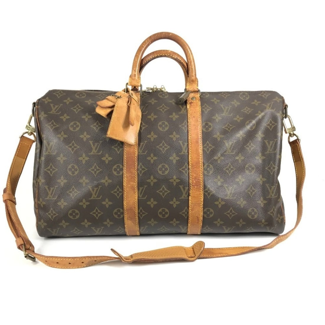 LOUIS VUITTON M41418 Monogram Keepall Bandoulière 45 Bag Travel Boston Canvas Men's Women's Brown: --- Catalog ---Category: SizeSize (HxWxD): 25.5cm x 45.5cm x 19.5cm / 10.03'' x 17.91'' x 7.67''Category: DesignType: Boston bagColor: Brown, MonogramGender: Men,WomenMaterial: Monogram , Canvas Categ