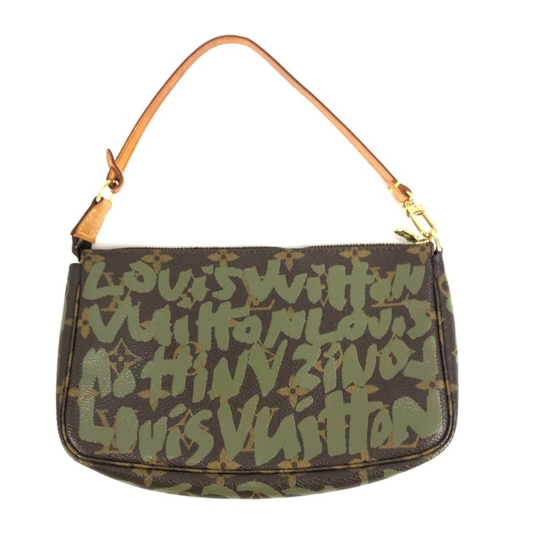 LOUIS VUITTON M92191 Monogram Graffiti Pochette Accessoires Accessory Pouch Bag Shoulder Handbag: --- Catalog ---Category: SizeSize (HxWxD): 12.5cm x 21cm / 4.92'' x 8.26''Category: DesignType: Handbag, Pochette, Pouch, Shoulder bagColor: Brown, KhakiGender: Men,WomenMaterial: Monogram Graffiti Ca