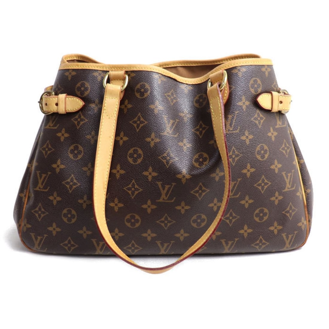 LOUIS VUITTON Batignolles Horizontal Tote Bag, Monogram Brown, M51154, Women's: --- Catalog ---Category: SizeSize (HxWxD): 24cm x 40cm x 13cm / 9.44'' x 15.74'' x 5.11''Category: DesignType: Tote bagColor: BrownGender: WomenMaterial: Monogram Category: GeneralMPN: M51154Brand: Lo