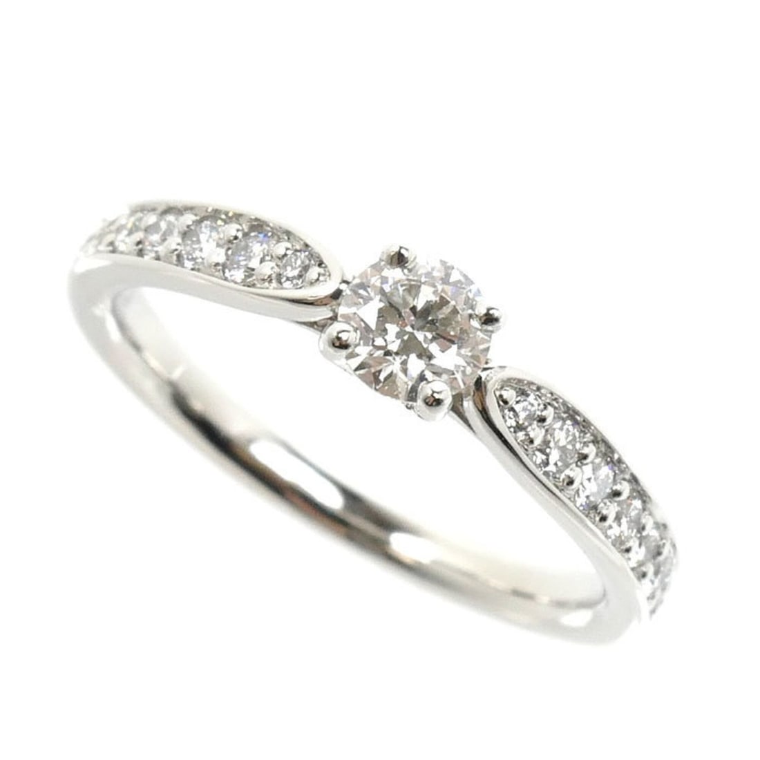 TIFFANY&Co. Tiffany & Co. Pt950 Platinum Harmony Ring, 0.23ct Diamond, 3.4g, Women's: --- Catalog ---Category: SizeUS Size: 4.5Brand Size: 48Category: DesignType: Band ringStone: DiamondGender: WomenMaterial: Platinum 950Category: GeneralBrand: TiffanyCountry of Origin: USA--- Item Lis
