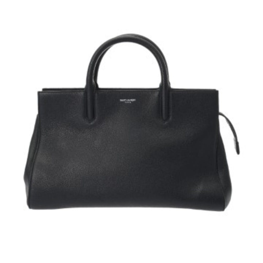SAINT LAURENT Cabarit Gauche 2-Way Navy Leather Handbag (400413) - Women's AB Rank Used Ginzo: --- Catalog ---Category: SizeSize (HxWxD): 20cm x 31cm x 14.5cm / 7.87'' x 12.2'' x 5.7''Category: DesignType: HandbagColor: NavyGender: WomenMaterial: Leather Hardware Color: SilverCategory: GeneralM