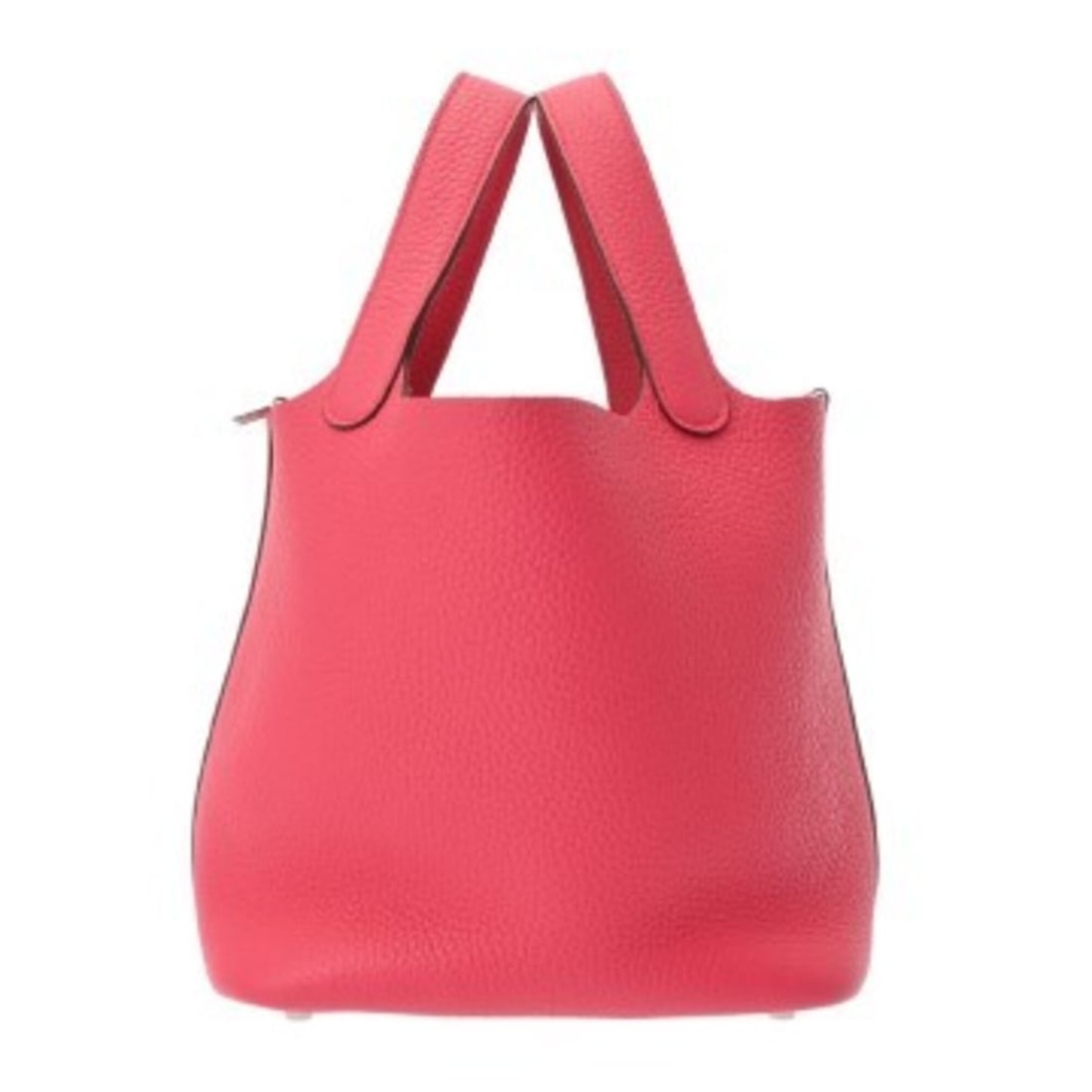 HERMES Picotin Lock PM Rose Extreme D stamp (circa 2019) Women's Taurillon Clemence Handbag A Rank: --- Catalog ---Category: SizeSize (HxWxD): 19cm x 18cm x 13cm / 7.48'' x 7.08'' x 5.11''Category: DesignType: HandbagGender: WomenMaterial: Taurillon clemence leather Hardware Color: SilverCategory: G