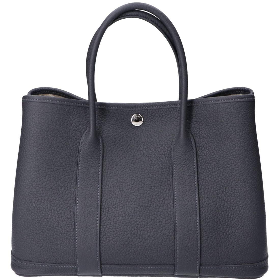 HERMES Hermes W stamp Gris Misty Negonda Garden Party TPM Silver Hardware Handbag - Women's: --- Catalog ---Category: SizeSize (HxWxD): 22cm x 30cm x 14cm / 8.66'' x 11.81'' x 5.51''Category: DesignType: HandbagGender: WomenMaterial: Negonda leather Category: GeneralBrand: Hermes--- Item List