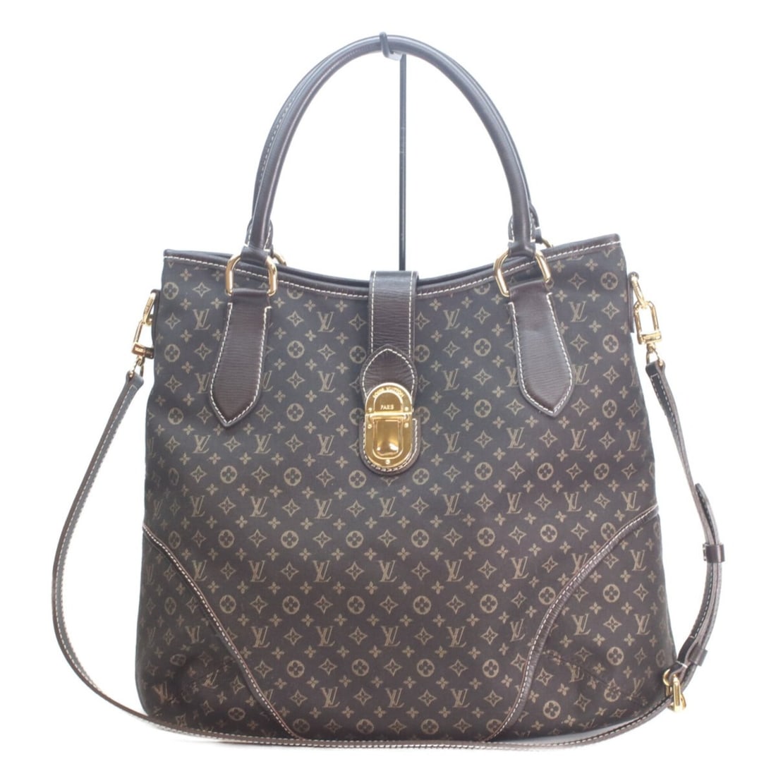 LOUIS VUITTON M56696 Monogram Idylle Elegy Shoulder Bag, Brown with Gold Hardware, Women's: --- Catalog ---Category: SizeSize (HxWxD): 35cm x 40cm x 16cm / 13.77'' x 15.74'' x 6.29''Category: DesignType: Shoulder bagColor: BrownGender: WomenMaterial: Monogram Idylle Hardware Color: GoldCateg