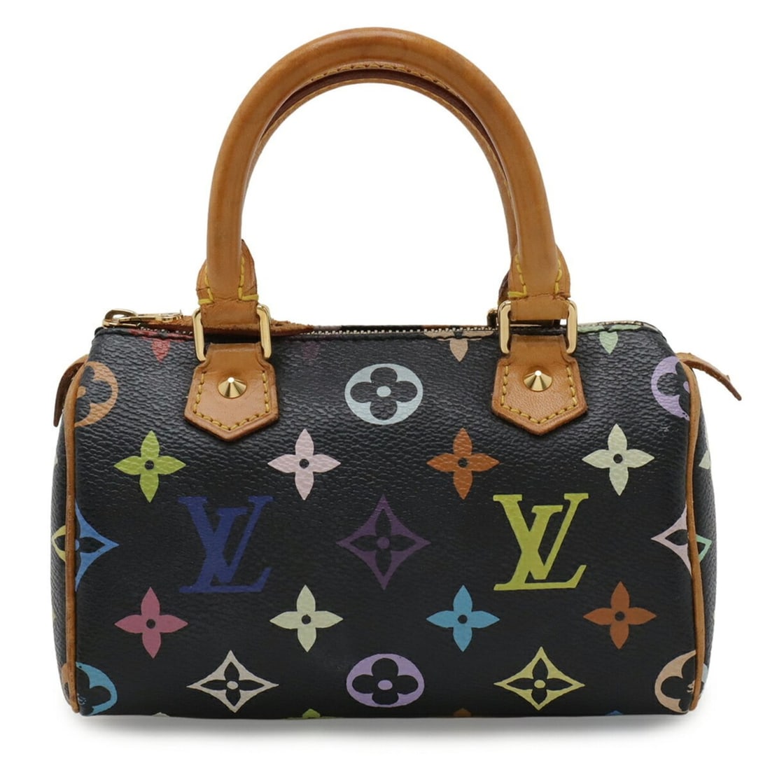 LOUIS VUITTON Louis Vuitton Monogram Multicolor Mini Speedy Handbag Pouch Noir Black M92644: --- Catalog ---Category: SizeSize (HxWxD): 9.5cm x 16.5cm x 7.5cm / 3.74'' x 6.49'' x 2.95''Category: DesignType: Handbag, PouchColor: NoirGender: WomenMaterial: Monogram , PVC Category: GeneralMPN: M
