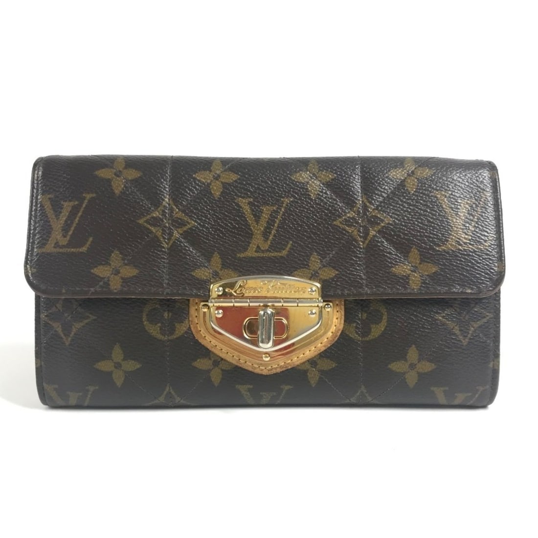 LOUIS VUITTON M66556 Monogram Etoile Portefeuille Sarah Long Wallet Flap Canvas Men's Women's Brown: --- Catalog ---Category: SizeSize (HxWxD): 10.5cm x 18.5cm / 4.13'' x 7.28''Category: DesignType: Long wallet (bi-fold)Color: BrownGender: Men,WomenMaterial: Monogram Category: GeneralMPN: M66556Brand