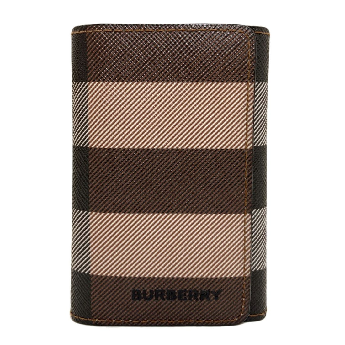 Burberry Check Key Case PVC Women's BURBERRY: --- Catalog ---Category: DesignType: KeycaseColor: Black, BrownGender: WomenMaterial: PVC Category: GeneralBrand: BurberryCategory: Physical PropertiesSize (HxWxD): 10cm x 6.5cm x 1.5cm / 3.93'' x 2.5