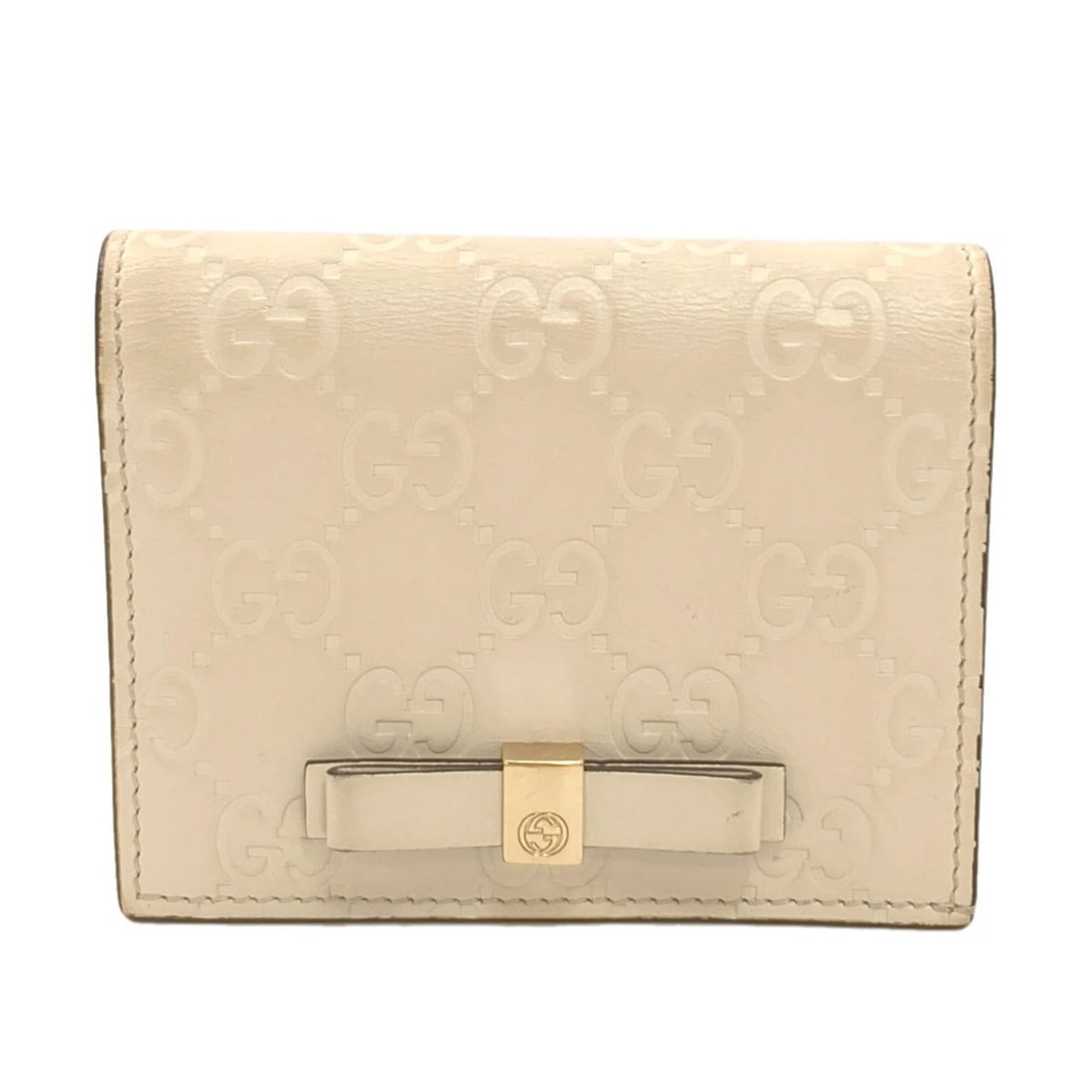 Gucci 406924 Guccissima GG Signature Bi-fold Wallet Leather Women's GUCCI (1 of 20)