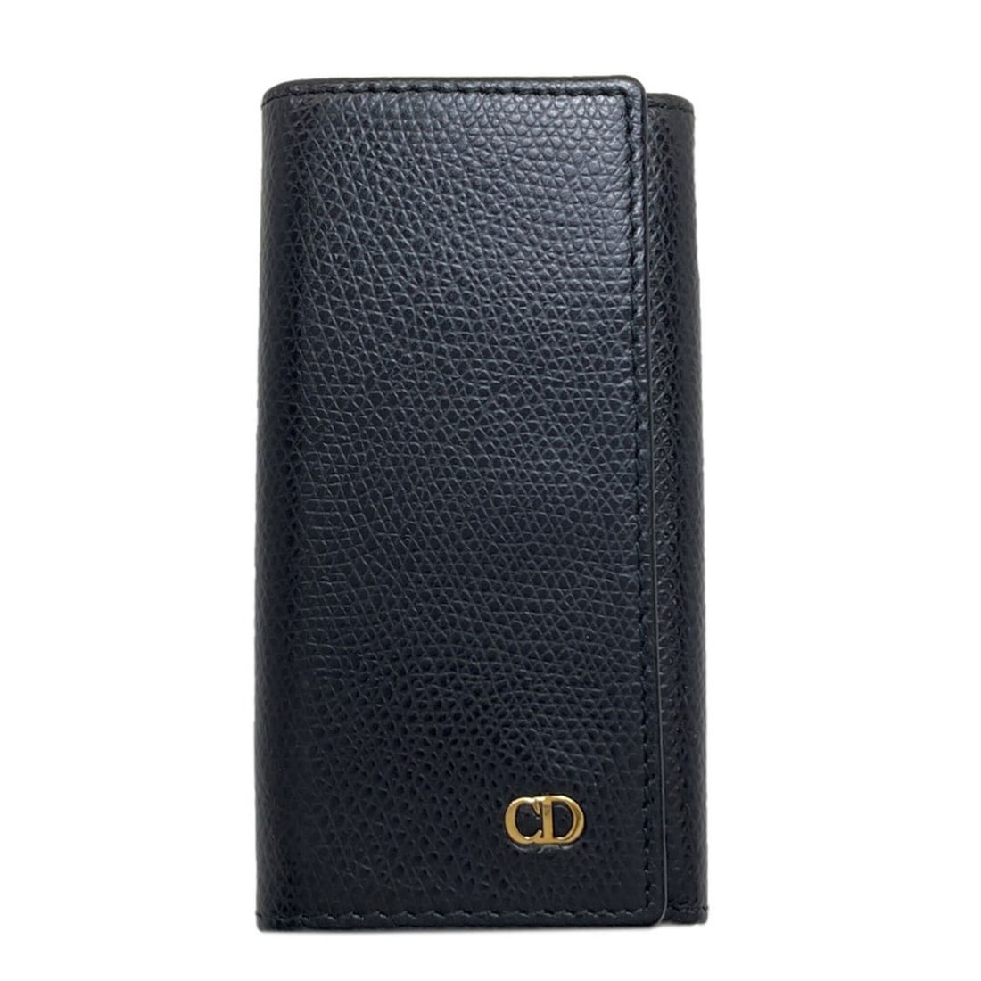 Christian Dior CD Logo Leather Key Case for Women: --- Catalog ---Category: DesignType: KeycaseColor: BlackGender: WomenMaterial: Leather Category: GeneralBrand: Christian DiorCategory: Physical PropertiesSize (HxWxD): 6cm x 11cm x 1.5cm / 2.36'' x 4.