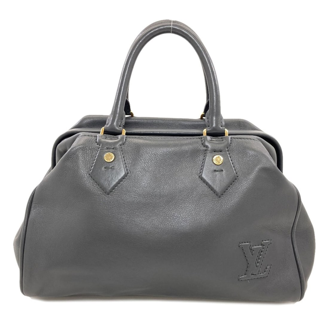Louis Vuitton M93483 Cuir Cinema Entrígueh Handbag, Calfskin, Women's LOUIS VUITTON: --- Catalog ---Category: SizeSize (HxWxD): 21.5cm x 30.5cm x 16.5cm / 8.46'' x 12'' x 6.49''Category: DesignType: HandbagColor: GrayGender: WomenMaterial: Leather Leather/Fur Type: Calf leatherCategor