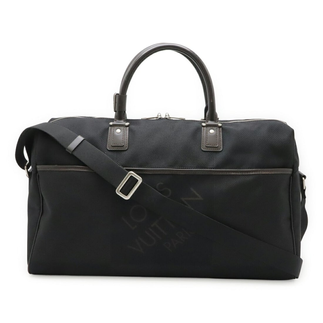 LOUIS VUITTON Damier Geant Albatross Boston Bag Shoulder Noir Black M93601: --- Catalog ---Category: SizeSize (HxWxD): 28.5cm x 50cm x 18cm / 11.22'' x 19.68'' x 7.08''Category: DesignType: Boston bag, Shoulder bagColor: NoirGender: Men,WomenMaterial: Damier Geant Category: G