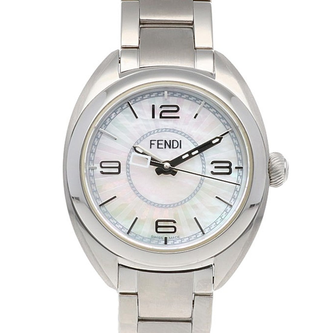 Fendi Momento Watch, Stainless Steel 21000S Quartz Women's Shell (1 of 12)