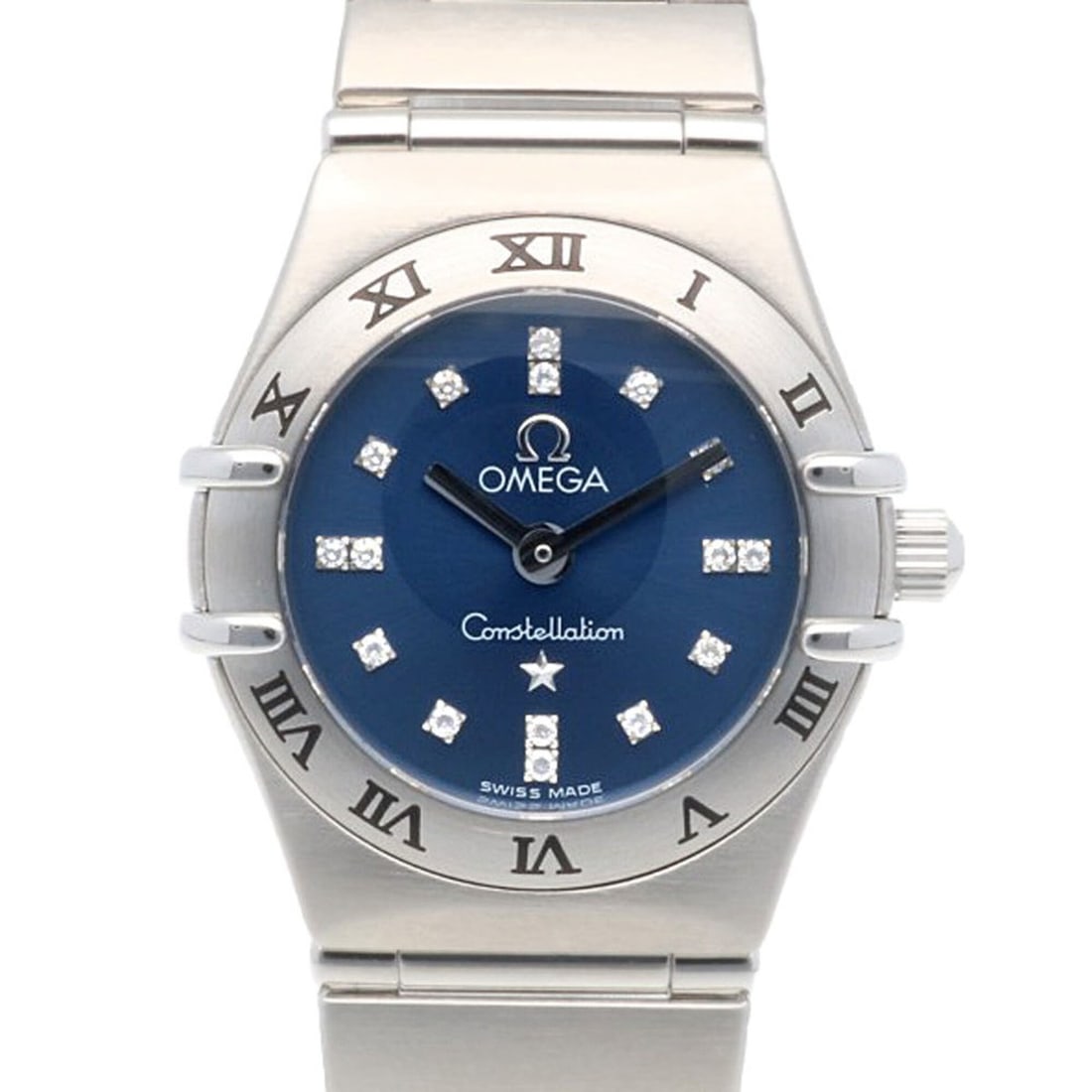 Omega Constellation Mini Watch, Stainless Steel Quartz 56458XXX, Ladies', OMEGA Cindy 1999 Japan: --- Catalog ---Category: SizeWrist Size: 15cm / 5.9''Case Diameter: 22mm / 0.87''Category: DesignType: WristwatchGender: WomenMaterial (Band): Stainless steelMaterial (Case): Stainless steelCategory: 