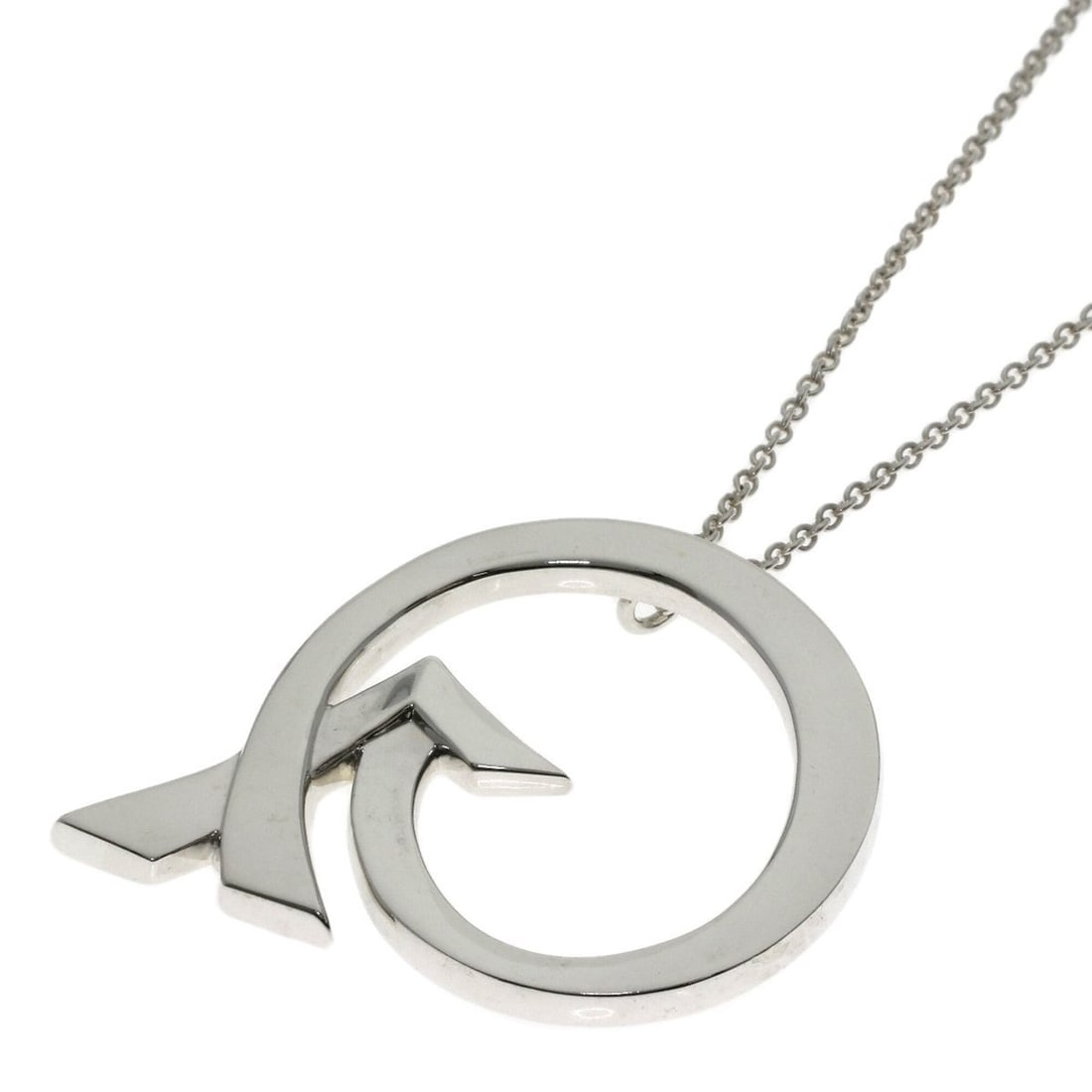 Tiffany & Co. Love Kisses Arrow Paloma Picasso Large Necklace, Silver, Women's.: --- Catalog ---Category: SizePendant Size: 39mm x 47.5mm / 1.53'' x 1.87''Neck Circumference: 91 cm / 35.82''Category: DesignGender: WomenMaterial: SilverNecklace Type: NecklaceCategory: GeneralBrand: