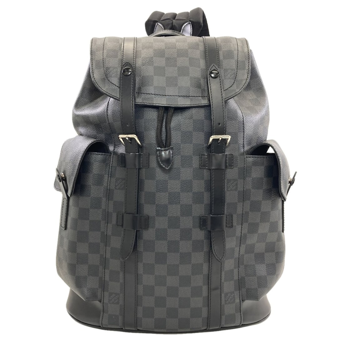 Louis Vuitton N41379 Christopher MM Backpack/Daypack, Damier Canvas, Men's LOUIS VUITTON: --- Catalog ---Category: SizeSize (HxWxD): 46cm x 33cm x 12cm / 18.11'' x 12.99'' x 4.72''Strap Length: 65cm - 85cm / 25.59'' - 33.46''Handle Length: 14cm / 5.51''Category: DesignType: BackpackColor: 