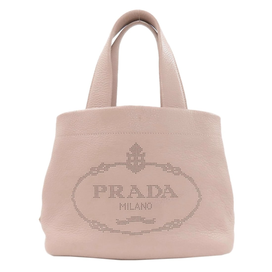 Prada 1BG390 Logo Handbag Calfskin Women's PRADA (1 of 17)