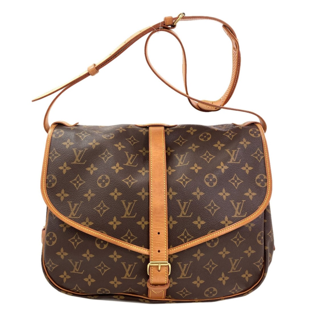 Louis Vuitton M40662 Saumur GM Tote Bag, Monogram Canvas, Women's LOUIS VUITTON (1 of 20)