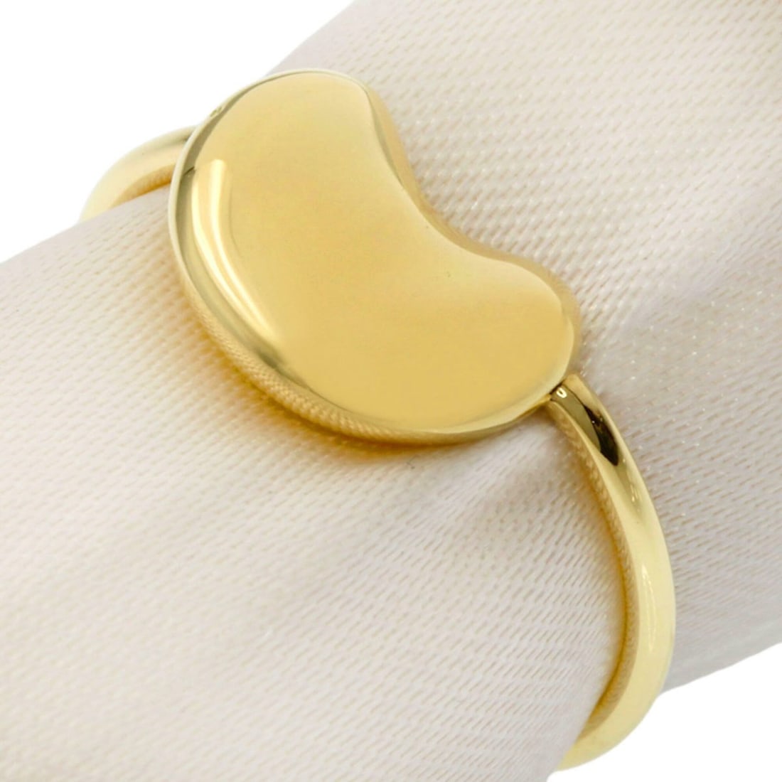 Tiffany & Co. Bean Ring, 18K Yellow Gold, Women's.: --- Catalog ---Category: SizeJP Size: 9US Size: 5Category: DesignType: Band ringGender: WomenMaterial: Yellow gold (18K)Category: GeneralBrand: Tiffany--- Item List ---Section: ConditionRanking: Rank 