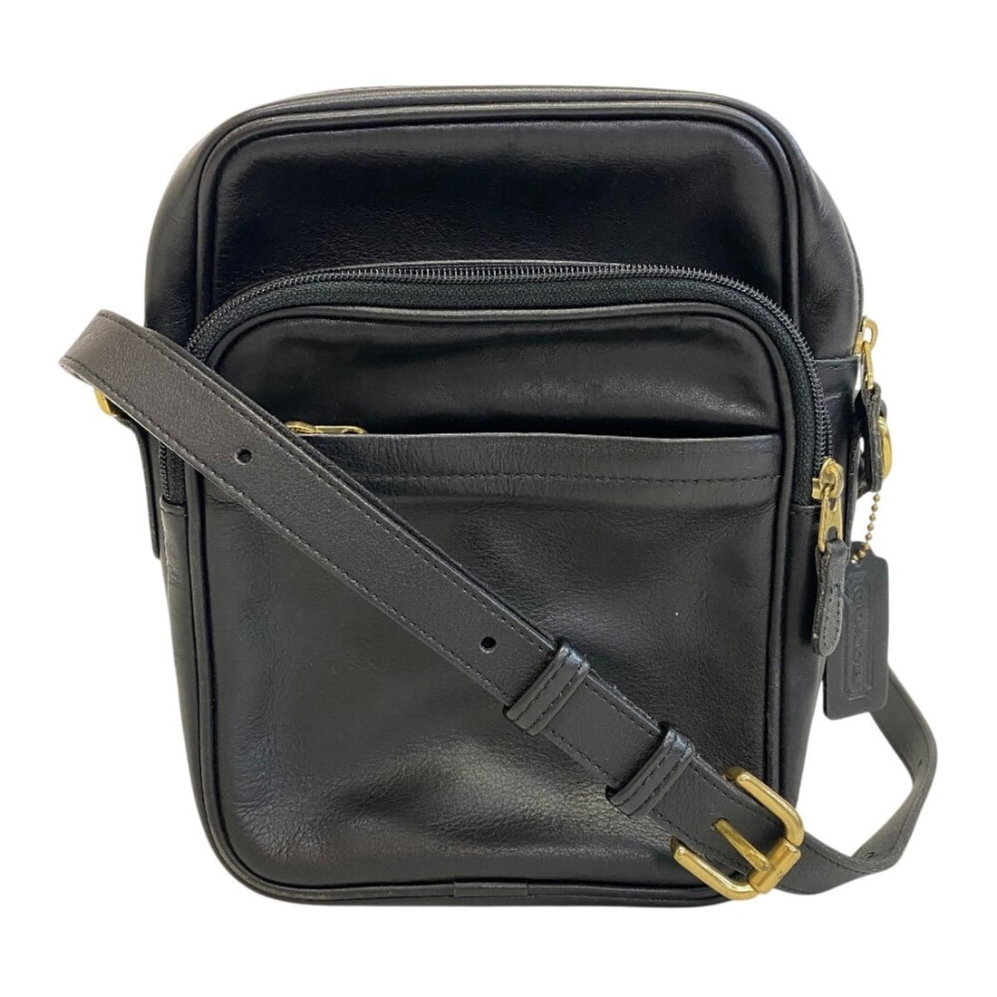 COACH 241 Old Coach Pochette Shoulder Bag, Black (1 of 14)