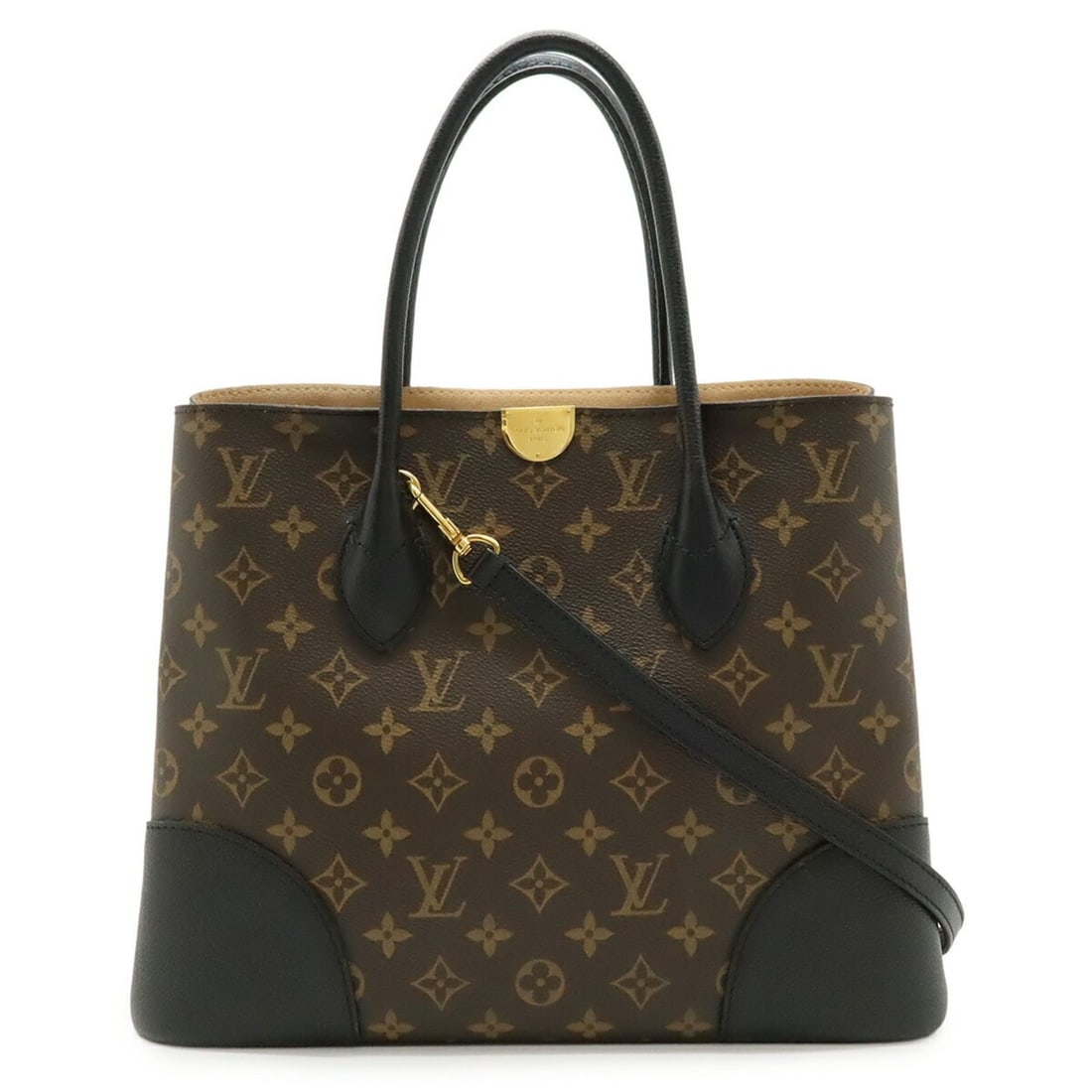 LOUIS VUITTON Louis Vuitton Monogram Flandrin Handbag Shoulder Bag Leather Noir Black M41595: --- Catalog ---Category: SizeWeight: 780g / 1.71lb.Size (HxWxD): 26cm x 33cm x 14cm / 10.23'' x 12.99'' x 5.51''Strap Length: 89cm / 35.03''Category: DesignType: Handbag, Shoulder bagColor: Black, Noi