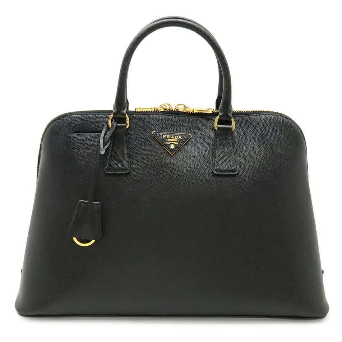 PRADA Saffiano Leather Handbag Tote Bag, NERO Black (BL0812): --- Catalog ---Category: SizeWeight: 1kg / 2.2lb.Size (HxWxD): 25cm x 38cm x 14.5cm / 9.84'' x 14.96'' x 5.7''Category: DesignType: Handbag, Tote bagColor: Black, NeroStyle: CasualGender: WomenMateria