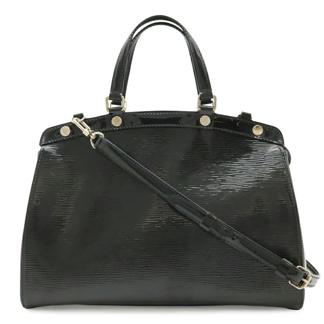 LOUIS VUITTON Louis Vuitton Epi Electric MM Handbag Shoulder Bag Noir Black M40328 (1 of 9)
