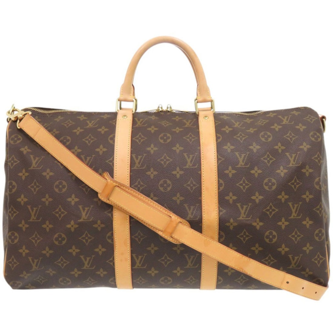 Louis Vuitton Keepall Bandoulière 50 Monogram M41416 Boston Bag LV 0726 LOUIS VUITTON: --- Catalog ---Category: SizeSize (HxWxD): 27cm x 50cm x 21cm / 10.62'' x 19.68'' x 8.26''Category: DesignType: Boston bagColor: Brown, MonogramGender: Men,WomenMaterial: Monogram Category: GeneralMPN