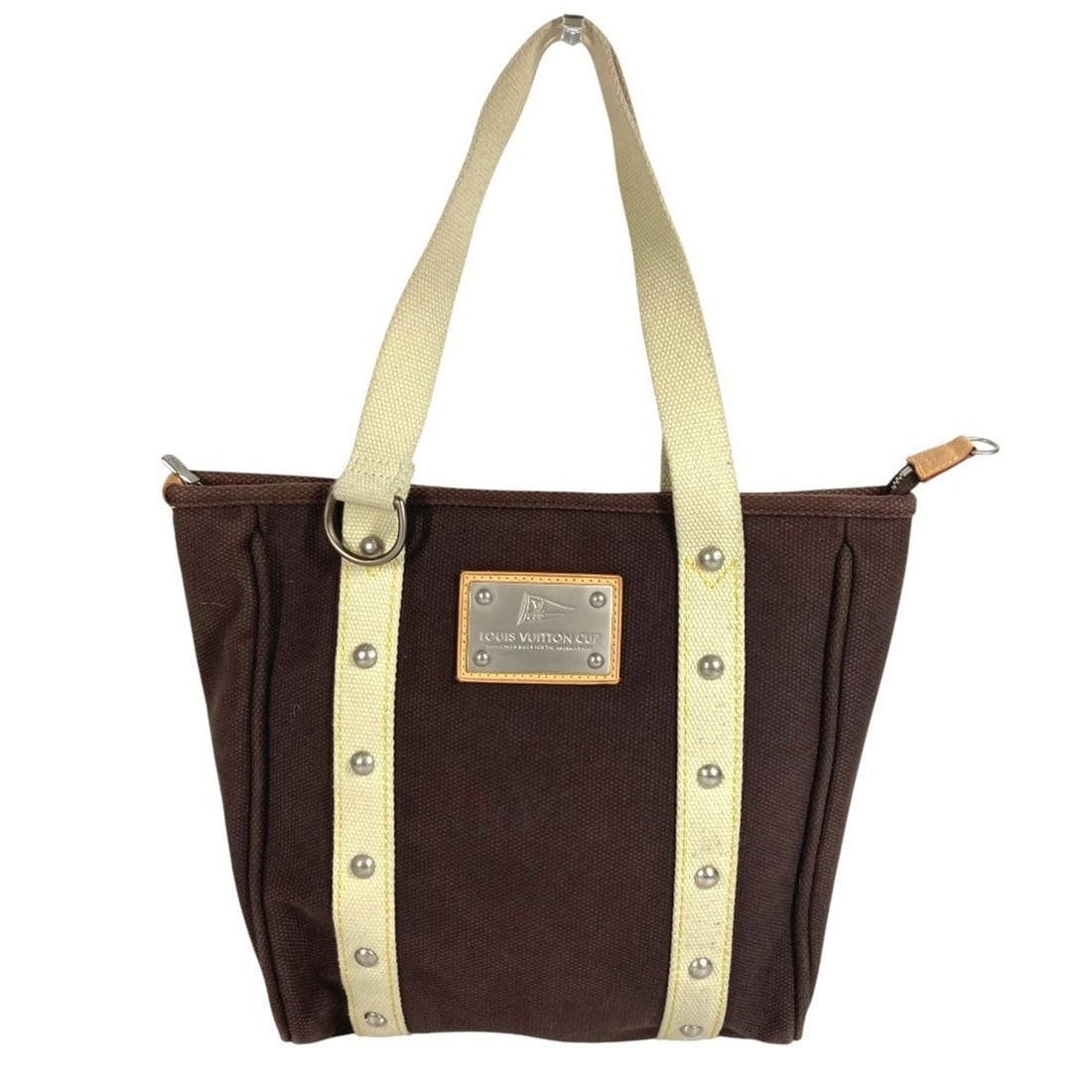 LOUIS VUITTON M80663 Antigua Cabas MM Handbag, Shoulder Bag, Tote Canvas, Brown: --- Catalog ---Category: SizeSize (HxWxD): 29.5cm x 27.5cm x 8cm / 11.61'' x 10.82'' x 3.14''Category: DesignType: Handbag, Shoulder bag, Tote bagColor: BrownGender: Men,WomenMaterial: Canvas Category