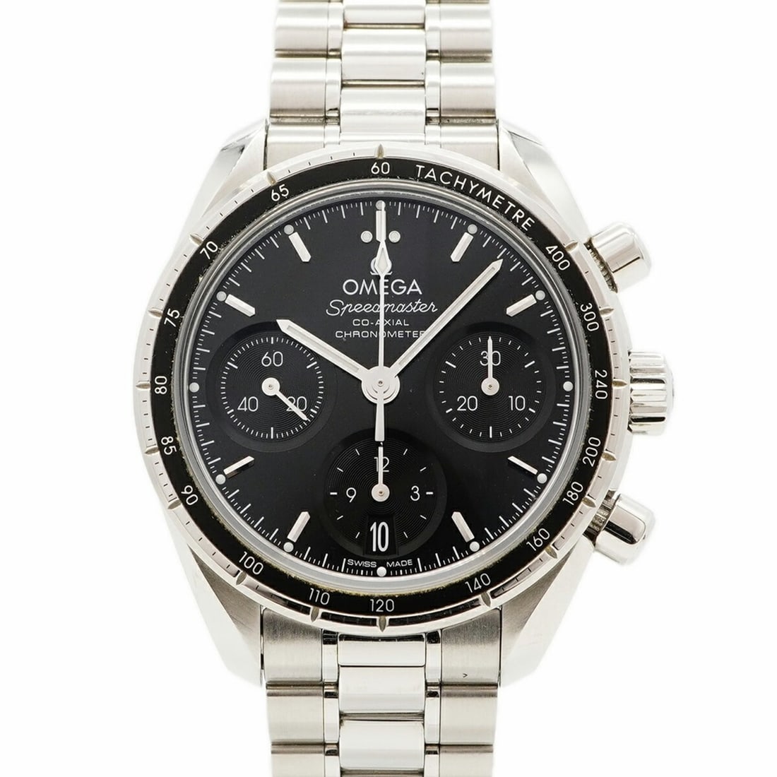 Omega Speedmaster 324.30.38.50.01.001 Black Dial Men's Watch: --- Catalog ---Category: SizeWrist Size: 18.5cm / 7.28''Case Diameter: 38mm / 1.5''Category: DesignType: WristwatchGender: MenColor (Dial): BlackMaterial (Band): Stainless steelCategory: GeneralMPN: 3