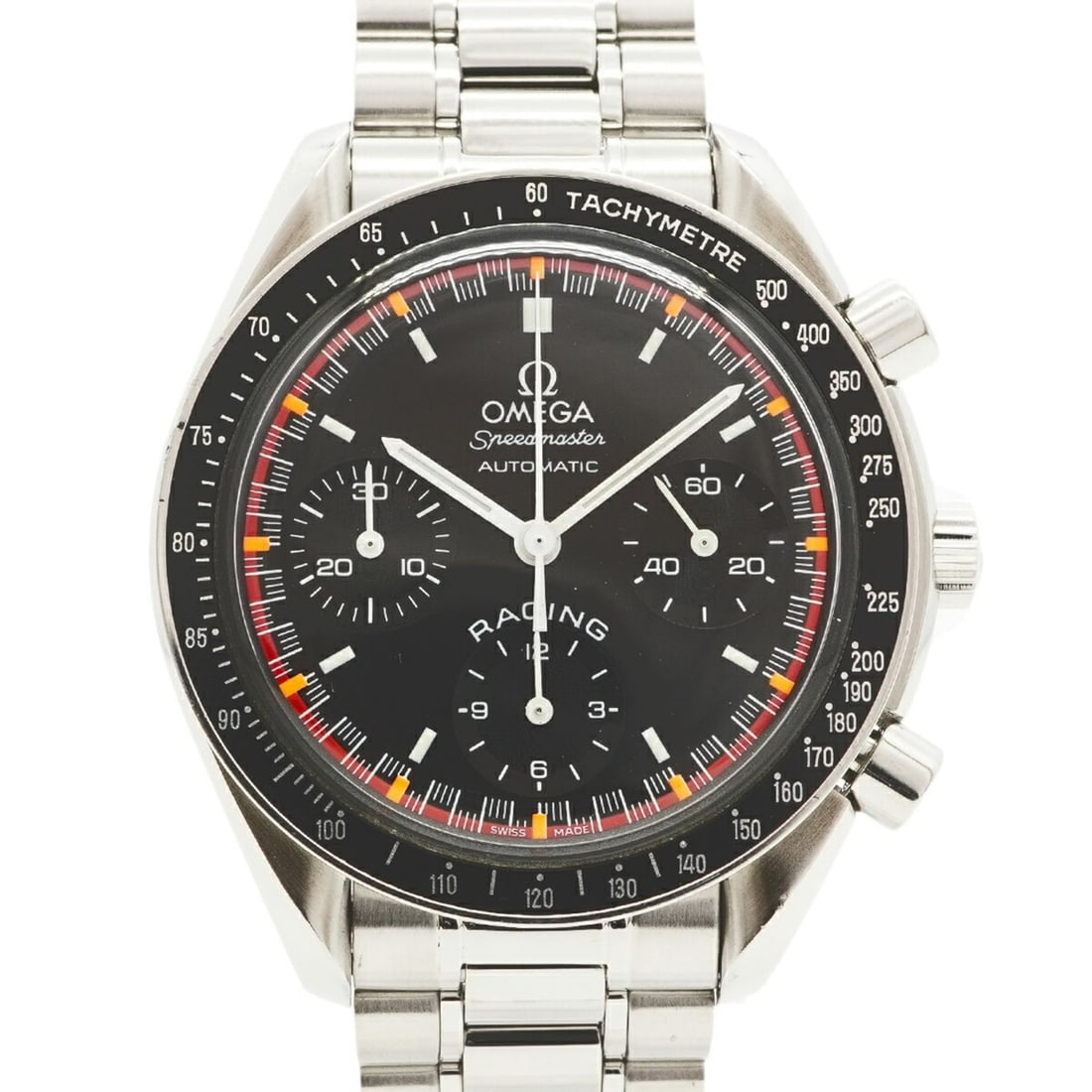 Omega Speedmaster Michael Schumacher 3518.50 Black Dial Men's Watch: --- Catalog ---Category: SizeWrist Size: 17cm / 6.69''Case Diameter: 39mm / 1.54''Category: DesignType: WristwatchGender: MenColor (Dial): BlackMaterial (Band): Stainless steelCategory: GeneralMPN: 35