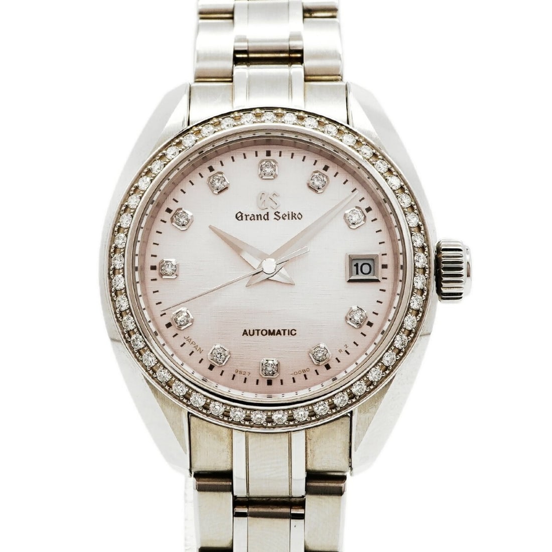 Seiko Grand STGK019 9S27-00K0 Pink Dial Women's Watch: --- Catalog ---Category: SizeWrist Size: 16.5cm / 6.49''Case Diameter: 27.8mm / 1.09''Category: DesignType: WristwatchGender: WomenColor (Dial): PinkMaterial (Band): Stainless steelCategory: GeneralMP