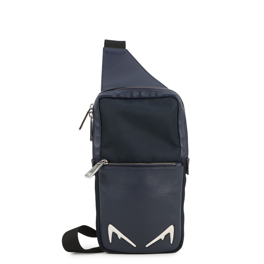 Fendi Body Bag Monster Bugs Eye Nylon Leather 7VZ033 FENDI Handbag Men's: --- Catalog ---Category: SizeSize (HxWxD): 31cm x 18cm x 3.5cm / 12.2'' x 7.08'' x 1.37''Category: DesignType: Handbag, Sling bagColor: NavyGender: MenMaterial: Nylon Category: GeneralMPN: 7VZ033Brand