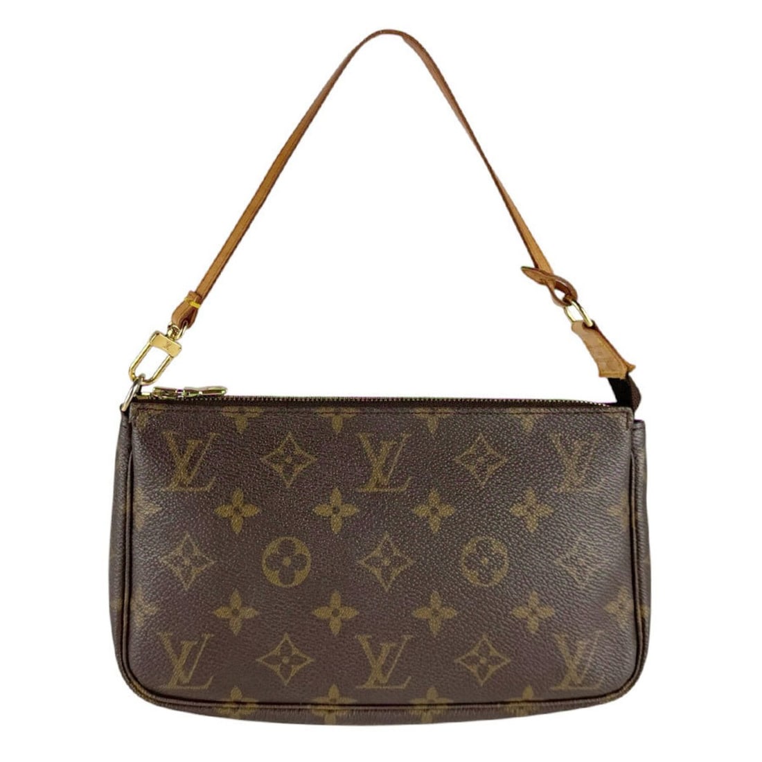 Louis Vuitton LOUIS VUITTON Monogram Pochette Accessoires handbag, canvas, brown, women's, M51980: --- Catalog ---Category: SizeSize (HxWxD): 13cm x 21cm x 4cm / 5.11'' x 8.26'' x 1.57''Category: DesignType: Handbag, PochetteColor: Brown, MonogramGender: WomenMaterial: Monogram Category: GeneralMPN