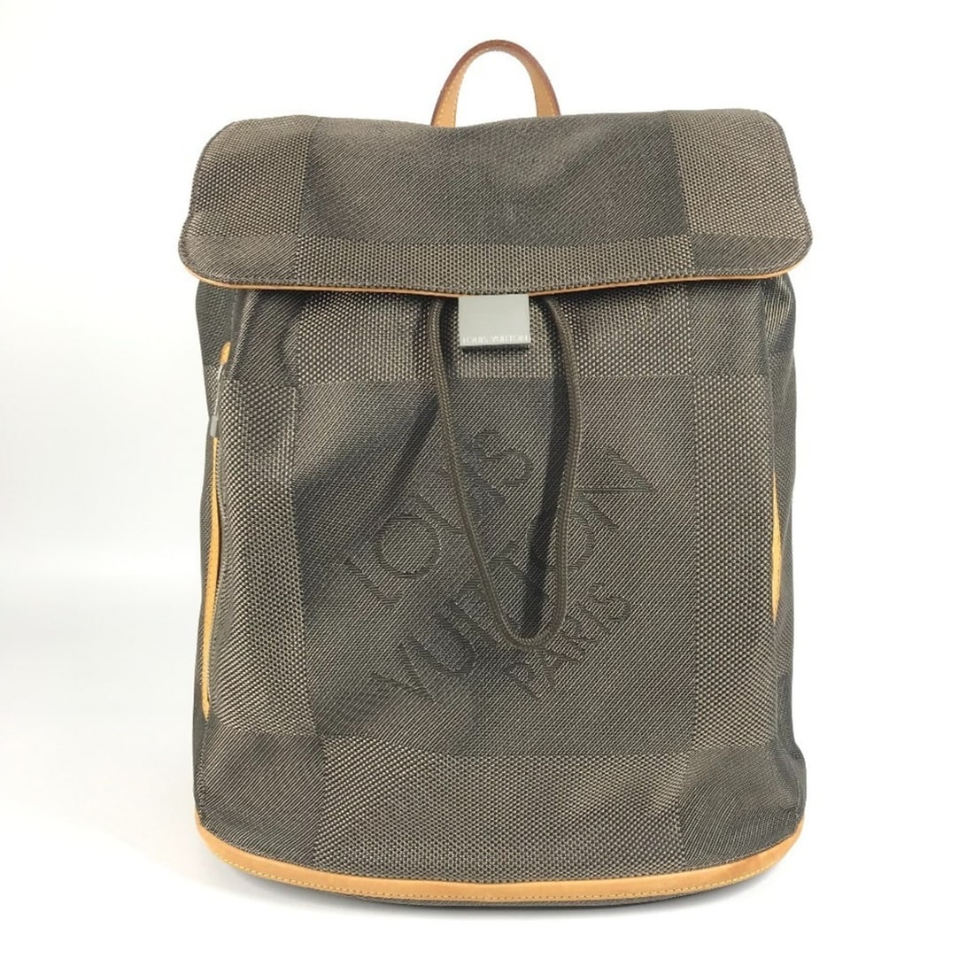 LOUIS VUITTON M93056 Damier Geant Pionier Backpack, Bag, Rucksack, Canvas, Men's/Women's, Sable: --- Catalog ---Category: SizeSize (HxWxD): 43cm x 34cm x 16cm / 16.92'' x 13.38'' x 6.29''Category: DesignType: BackpackColor: Khaki, SableGender: Men,WomenMaterial: Damier Geant , Canvas Category: Ge