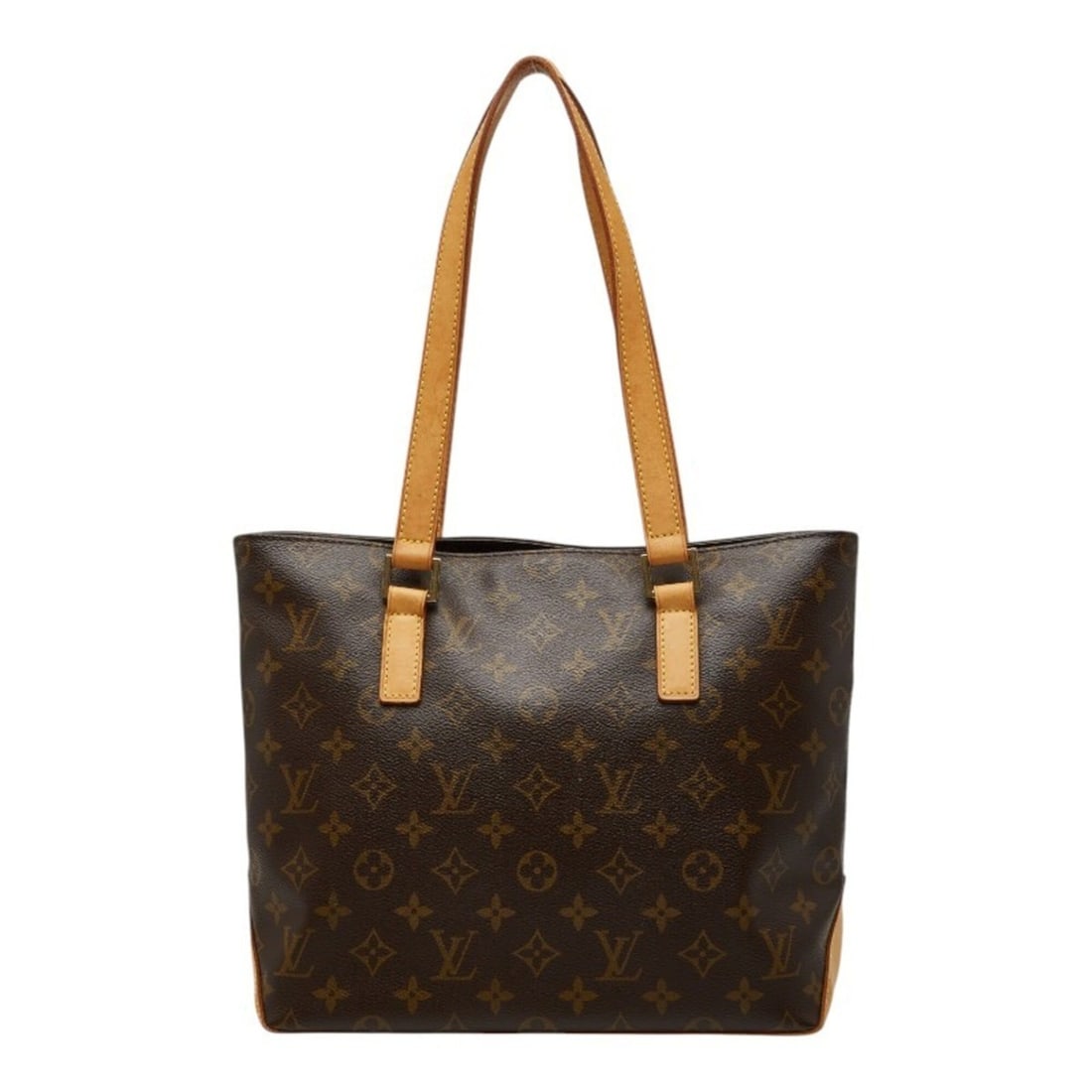 Louis Vuitton Monogram Cabas Piano Tote Bag Shoulder M51148 Brown Leather Women's LOUIS VUITTON: --- Catalog ---Category: SizeSize (HxWxD): 25cm x 32cm x 12cm / 9.84'' x 12.59'' x 4.72''Category: DesignType: Shoulder bag, Tote bagColor: BrownGender: WomenMaterial: PVC , Leather Category: GeneralM