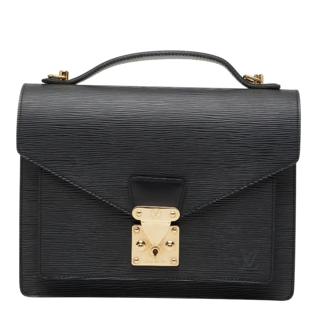 Louis Vuitton Epi Monceau Handbag M52122 Noir Black Leather Women's LOUIS VUITTON: --- Catalog ---Category: SizeSize (HxWxD): 21cm x 27.5cm x 6cm / 8.26'' x 10.82'' x 2.36''Category: DesignType: HandbagColor: Black, NoirGender: WomenMaterial: Leather Category: GeneralMPN: M52122Bran