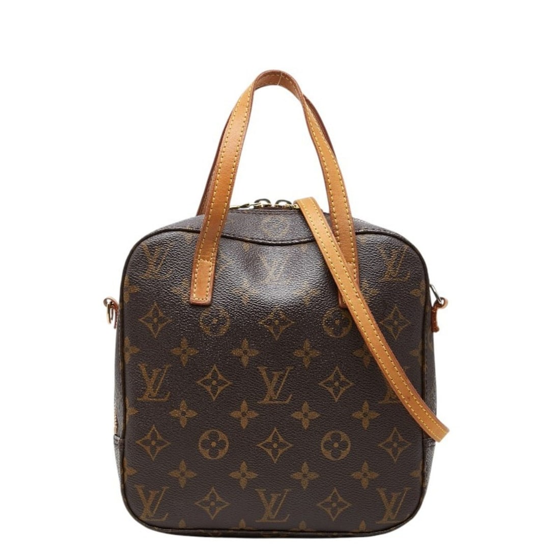 Louis Vuitton Monogram Spontini Handbag Shoulder Bag 2WAY M47500 Brown Leather Women's LOUIS VUITTON: --- Catalog ---Category: SizeSize (HxWxD): 20cm x 20cm x 8cm / 7.87'' x 7.87'' x 3.14''Category: DesignType: Handbag, Shoulder bagColor: BrownGender: WomenMaterial: PVC , Leather Category: GeneralMPN: