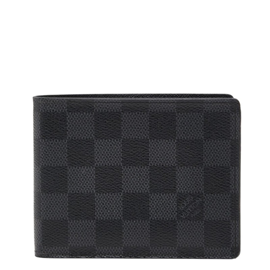 Louis Vuitton Damier Portefeuille Florin Bi-fold Wallet N63074 Black Leather Men's LOUIS VUITTON: --- Catalog ---Category: SizeSize (HxWxD): 10cm x 12.5cm x 2cm / 3.93'' x 4.92'' x 0.78''Category: DesignType: Wallet (bi-fold)Color: BlackGender: MenMaterial: Leather Category: GeneralMPN: N63074Bran