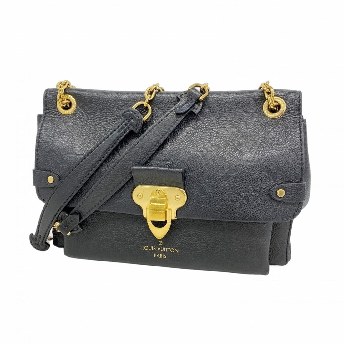 Louis Vuitton Monogram Empreinte Vavin PM Shoulder Bag M44151 Noir (Women's): --- Catalog ---Category: SizeSize (HxWxD): 20cm x 24cm x 10cm / 7.87'' x 9.44'' x 3.93''Category: DesignType: Shoulder bagColor: NoirGender: WomenCategory: GeneralMPN: M44151Brand: Louis Vuitton--- It