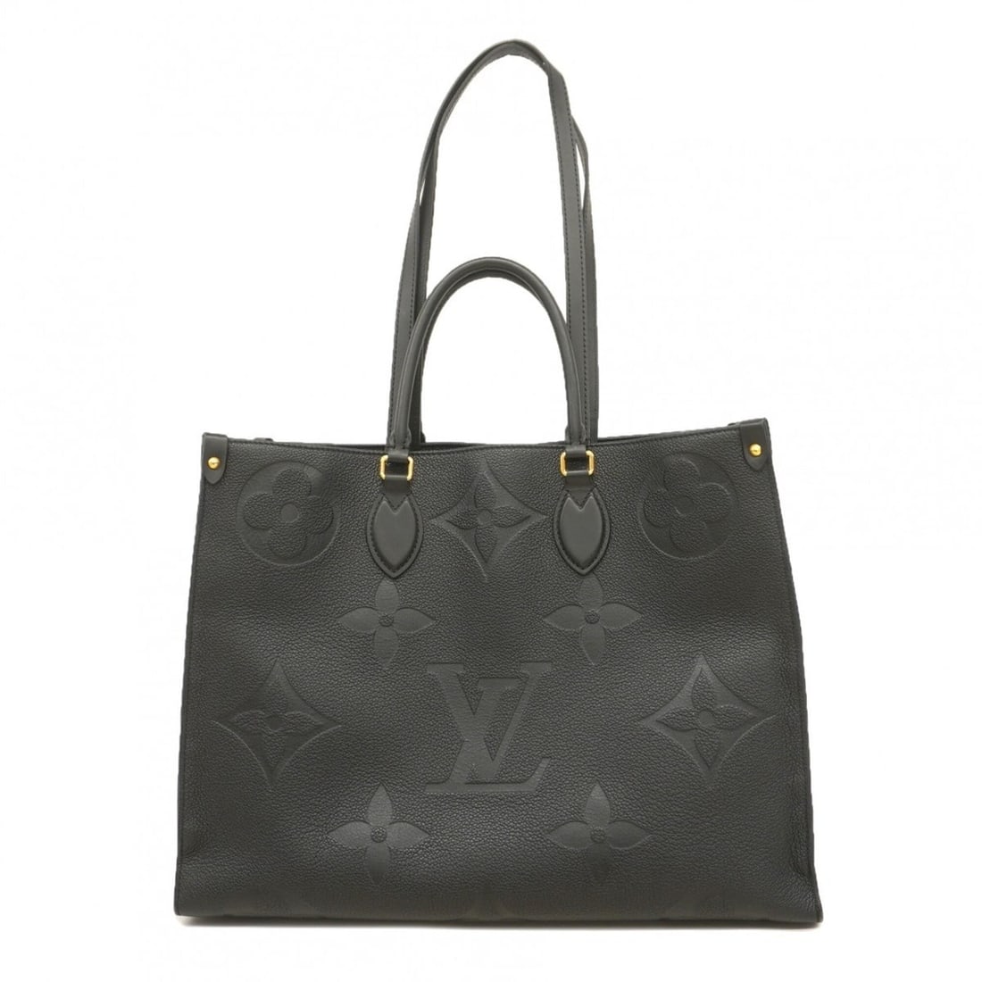 Louis Vuitton Monogram Empreinte OnTheGo GM Tote Bag M44925 Noir (Black) 2-way bag for men and women: --- Catalog ---Category: SizeSize (HxWxD): 31cm x 41cm x 17.5cm / 12.2'' x 16.14'' x 6.88''Category: DesignType: Tote bagColor: NoirGender: Men,WomenCategory: GeneralMPN: M44925Brand: Louis Vuitton---