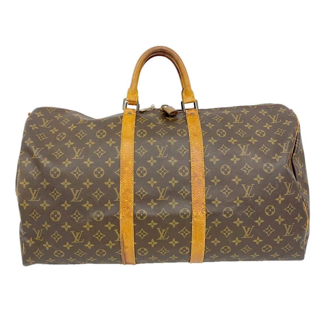 Louis Vuitton Bags - Boston Monogram Keepall 55 M41424 Brown Men's & Women's: --- Catalog ---Category: SizeSize (HxWxD): 31cm x 56cm x 25cm / 12.2'' x 22.04'' x 9.84''Category: DesignType: Boston bagColor: BrownGender: Men,WomenCategory: GeneralMPN: M41424Brand: Louis Vuitton--
